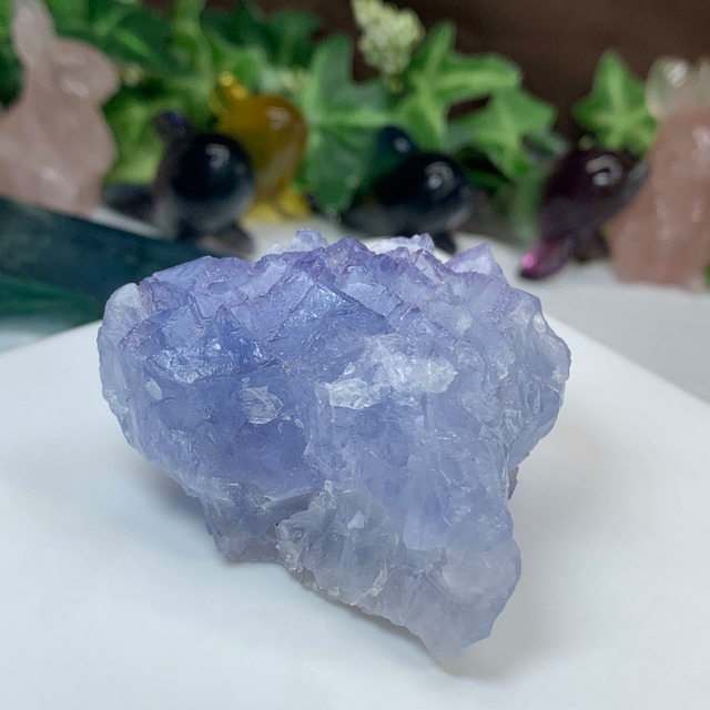 47.3個セット☆幻想的な色合い☆ヤオガンシャン産・パープルフローライト原石