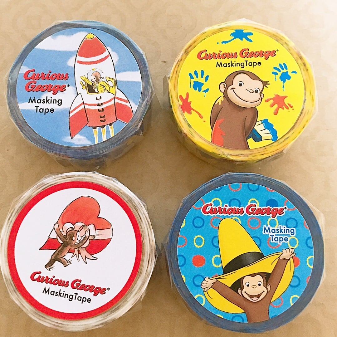 おさるのジョージ 15mmマステ X02