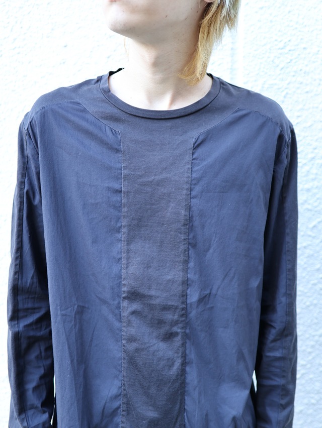 【neil barrett】material docking long sleeve top