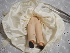 ホワイトフラワードレス　「Nancy Ann Story Book Doll」（アイ溶け・まつ毛なし） 画像17