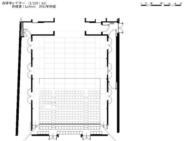 劇場図面2D版 吉祥寺シアター