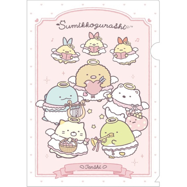 【ロット販売】【10入】すみっコぐらしクリアホルダーFA19201(7117157)