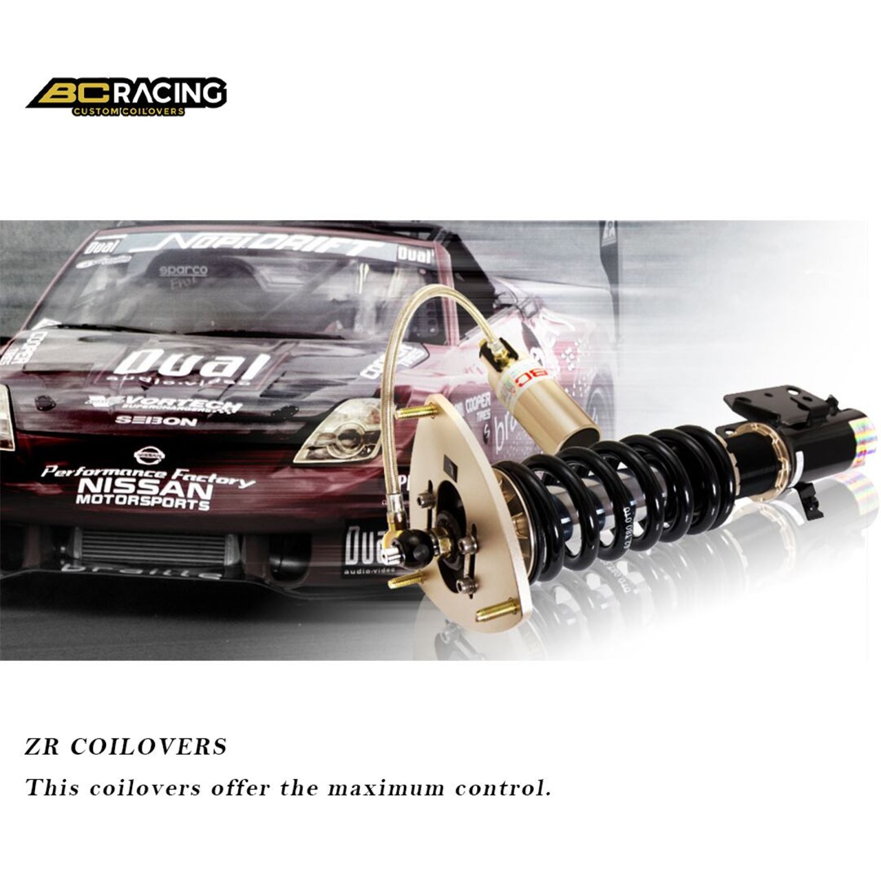 BC RACING ER Coilover Kit ER-TYPE INFINITI/インフィニティ G37 V36 2WD 2007-2015 V-02