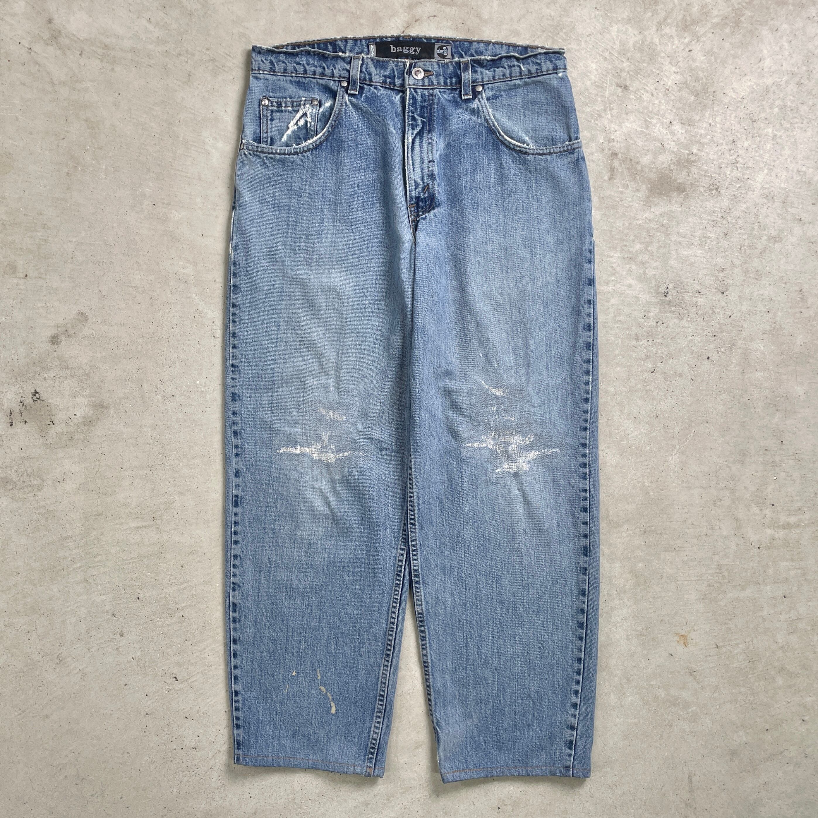 Levi’s SilverTab BAGGYジーンズ デニム33✖️34ストリート Levi's®︎ / SILVERTAB™ BAGGY CARPENTER (DARK IND