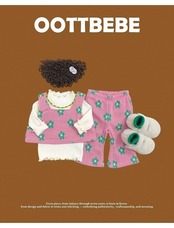 韓国子供服 / 26winter / oottbebe / フラワーニットセットアップ / ベビー&キッズ / 冬服 *XS~XL*