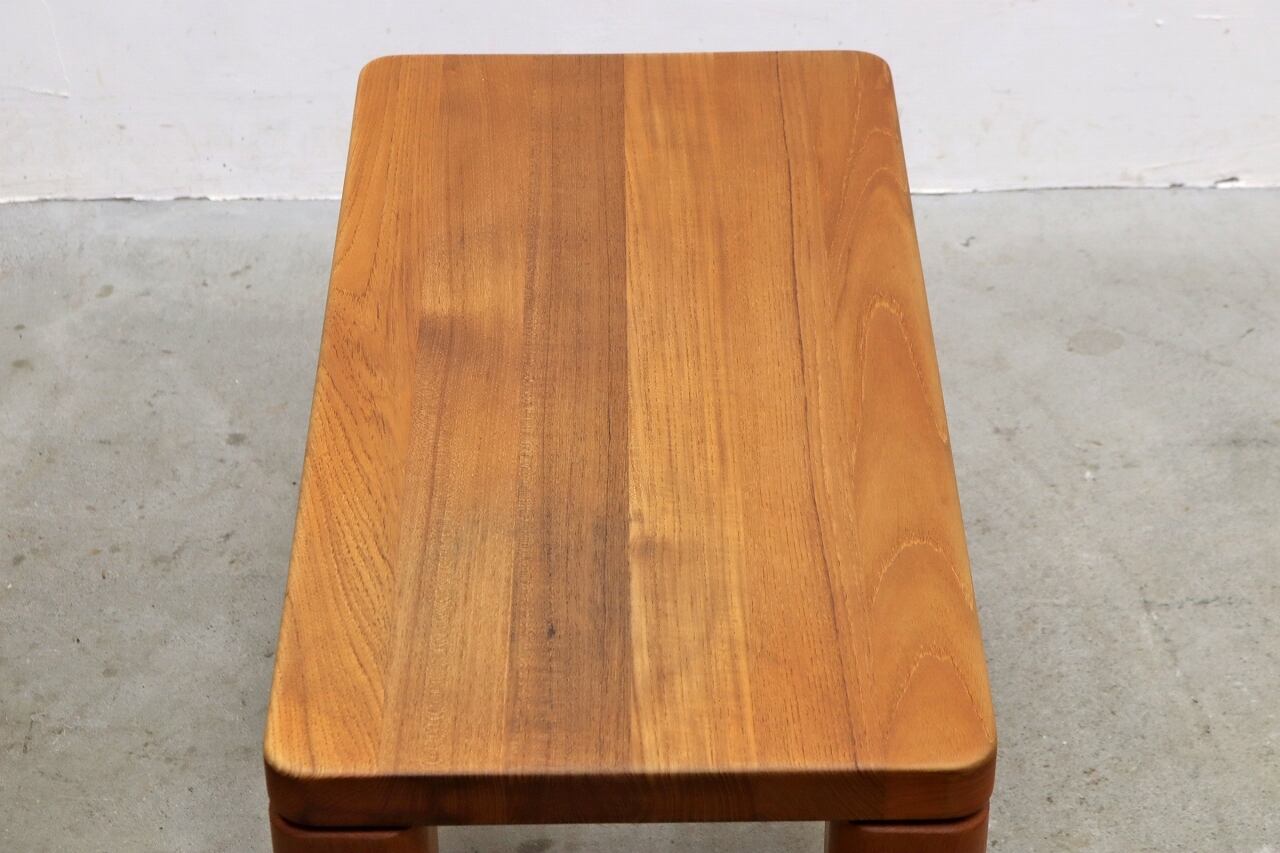 北欧 デンマーク KORUP DESIGN チーク無垢材 サイドテーブル 花台 飾り  