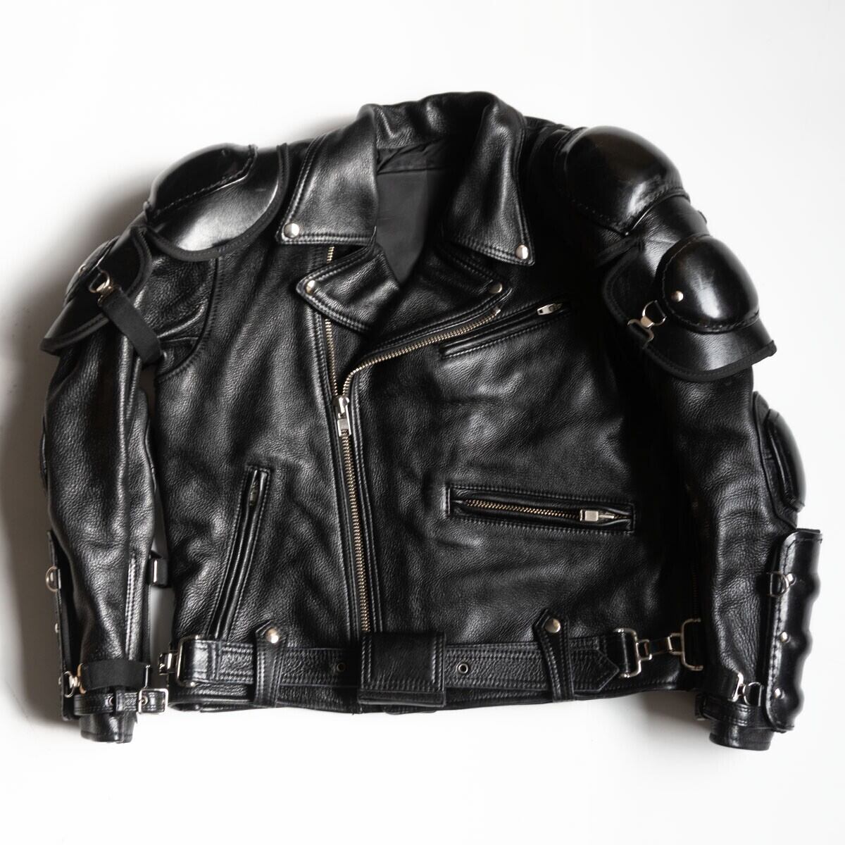 極美品/ビッグサイズ】KADOYA【BATTLE SUIT バトルスーツ】 レザー