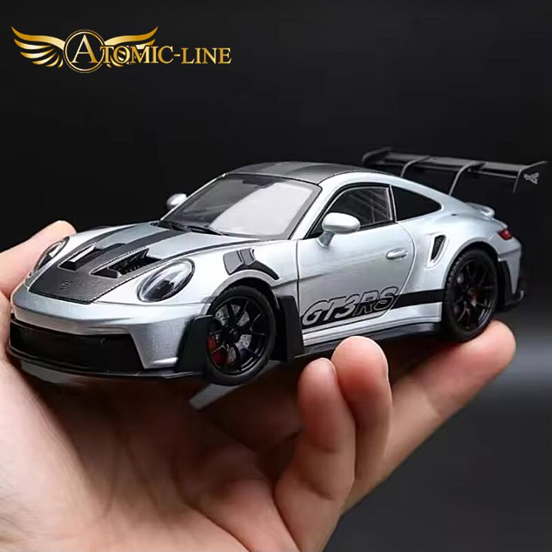 ポルシェ 911 GT3 RS 1/24 ミニカー 全3色 ライト点灯 エンジン