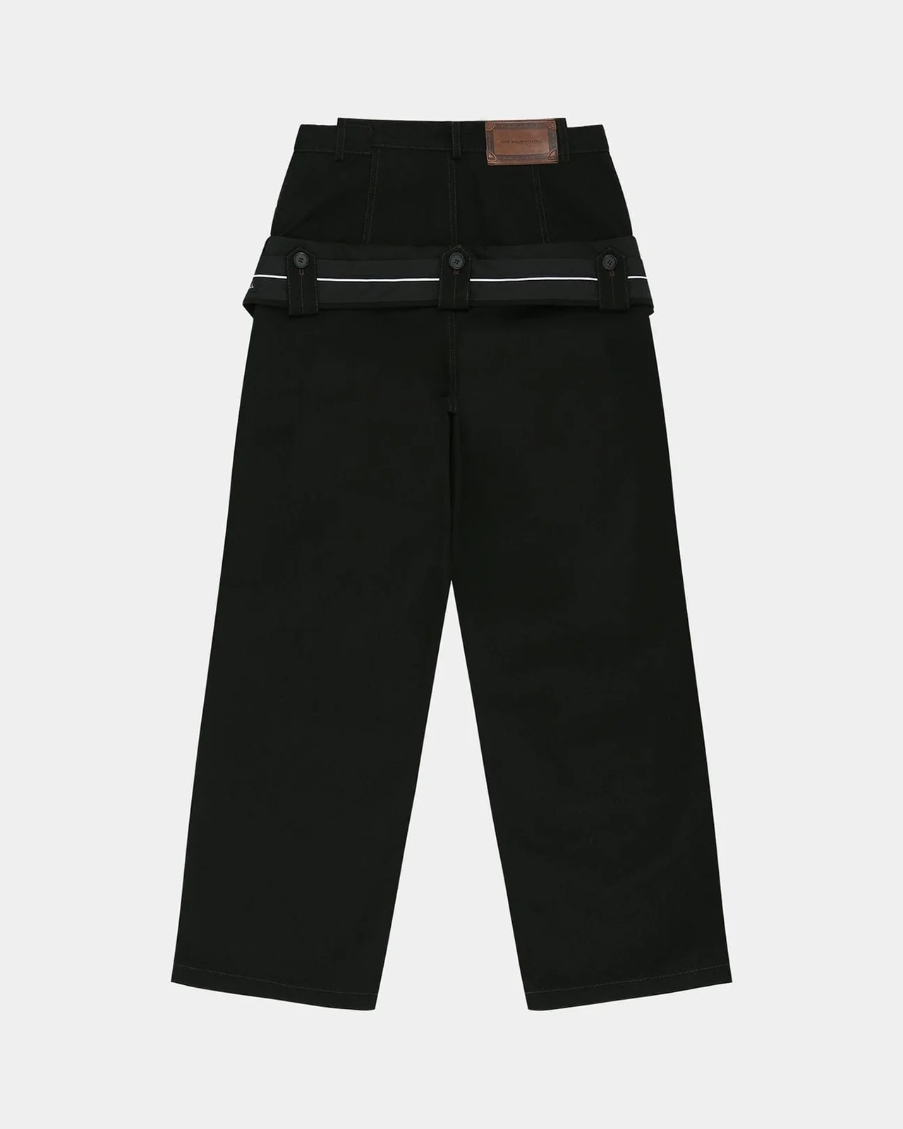 【26SS】ADSB Andersson Bell アンダーソンベル /DOUBLE WAISTBAND WIDE-LEG TROUSERS / パンツ - 4