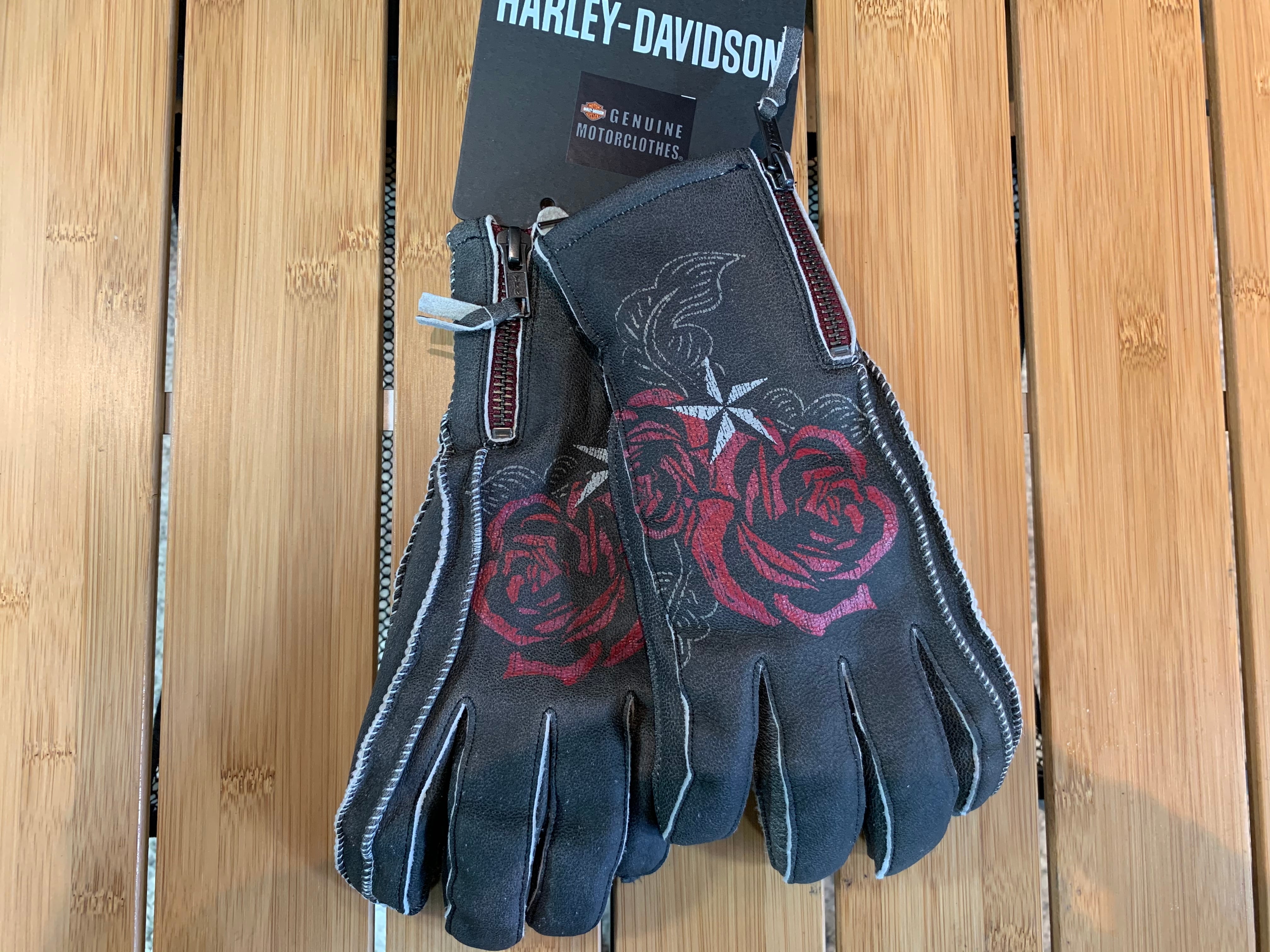 Harley-Davidson GORE-TEX カウハイドレザーグローブ Harley-Davidson GORE-TEX カウハイドレザーグローブ