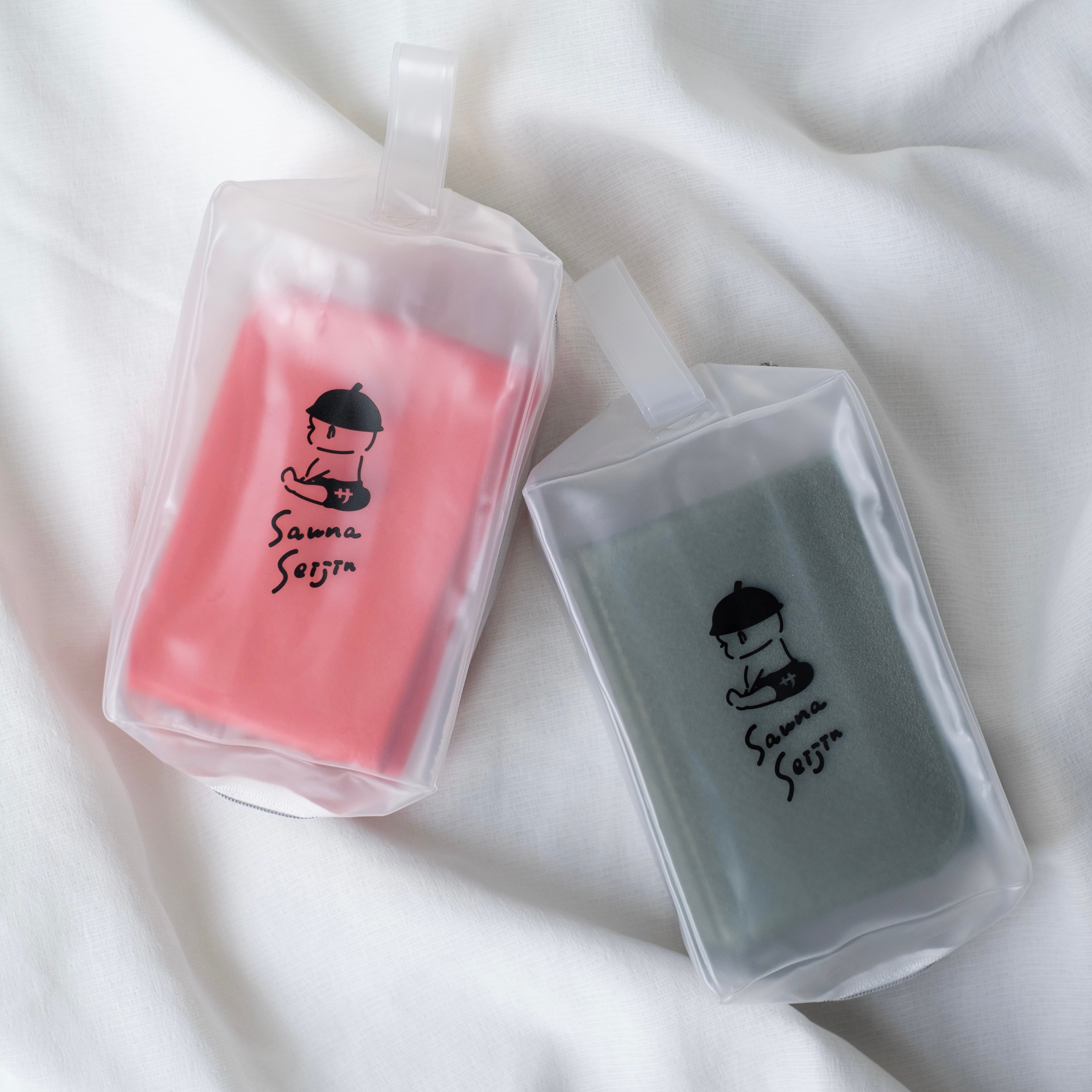 【スピカ様】シークレットガーデン　サウナフロック　ペンケース2点 ツンデレ赤ちゃんとサウナへ！【防水ポーチ付き】サウナマット