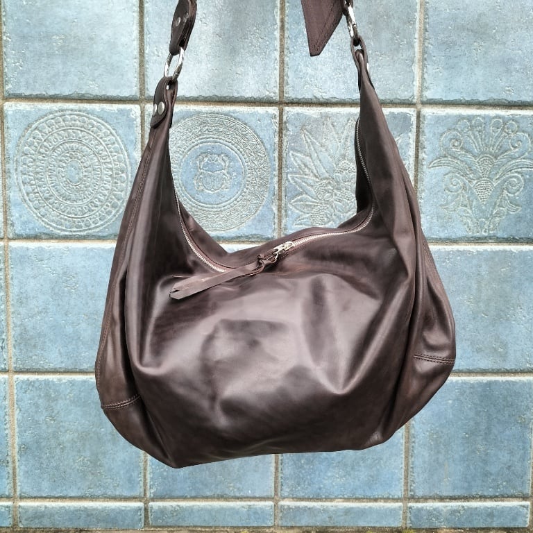2WAY SHOLDER BAG A / GUIDI HORSE BUTT