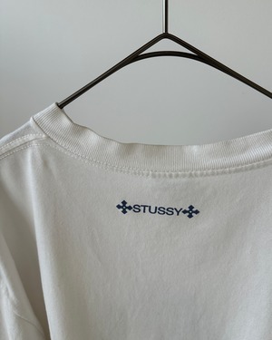 -Old Stussy- Vintage 90s L monogram T-shirt made in USA