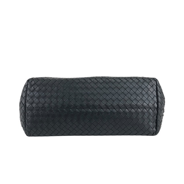 Bottega Veneta ボッテガ・ヴェネタ ショルダーバッグ ブラック レザー イントレチャート ガルダバッグ vintage ヴィンテージ オールド 4ytbbh