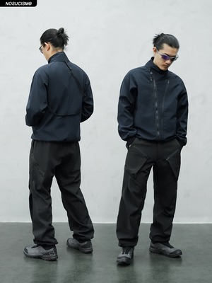 NOSUCISM 2025AW_ 「御」スカウトMOLLEシステム (TECSYS) ソフトシェルジャケット