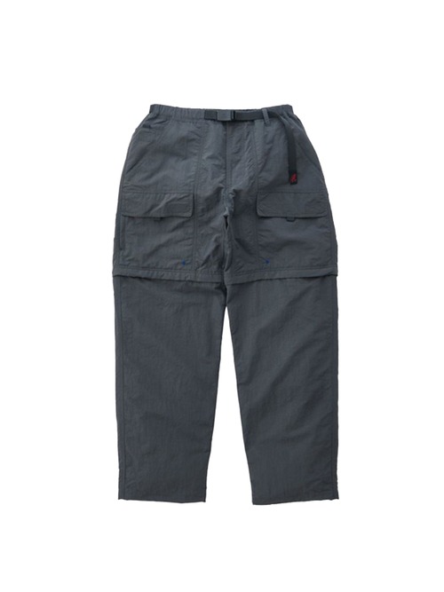 グラミチ コンバーチブルパンツ 登山 夏用ロングパンツ メンズ GRAMICCI グラミチ ナイロンタッサー コンバーチブルパンツ StoneGrey