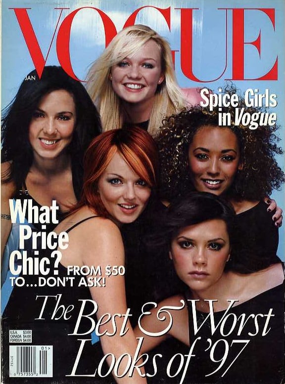 Vogue US 1998 1月号 スパイス・ガールズ VOGUE US 1998.01 | magnif