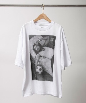 【ジョンブル】アーティストTシャツ（BOB MARLEY／PHOTO）カラー：ホワイト
