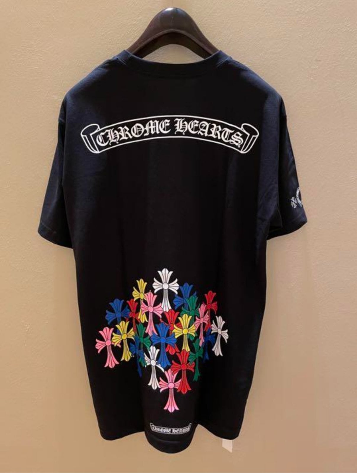 CHROME HEARTS クロムハーツ マルチカラー セメタリークロス ブラック