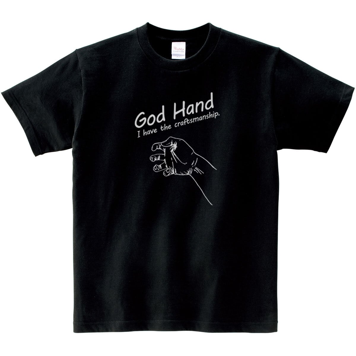 GOD HAND おもしろTシャツ OS19 神の手 仕事 職人技 仕事 特技 ゴッドハンド God Hand クール