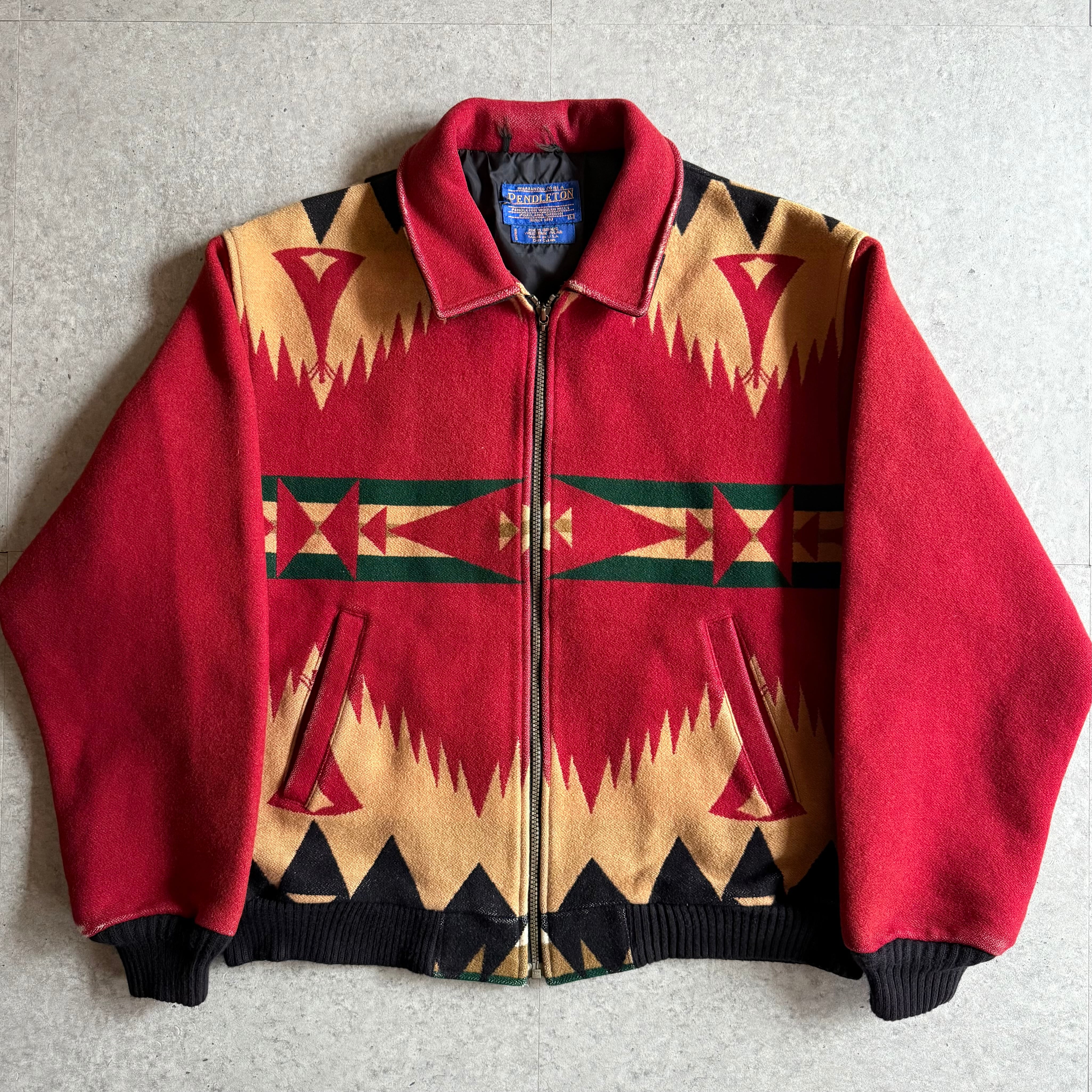 1990s PENDLETON Wool Jacket L Z272
