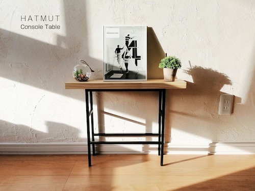 【公式サイト限定5%OFF】Iron Console Table bench パイン