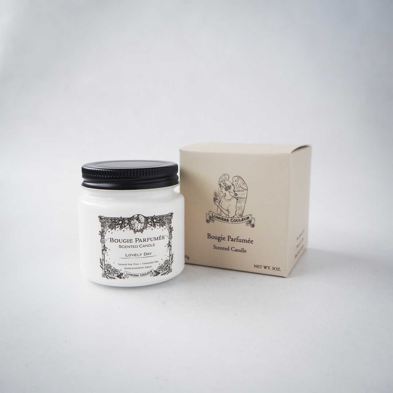 Meditate|ミルクガラスキャンドル 80g