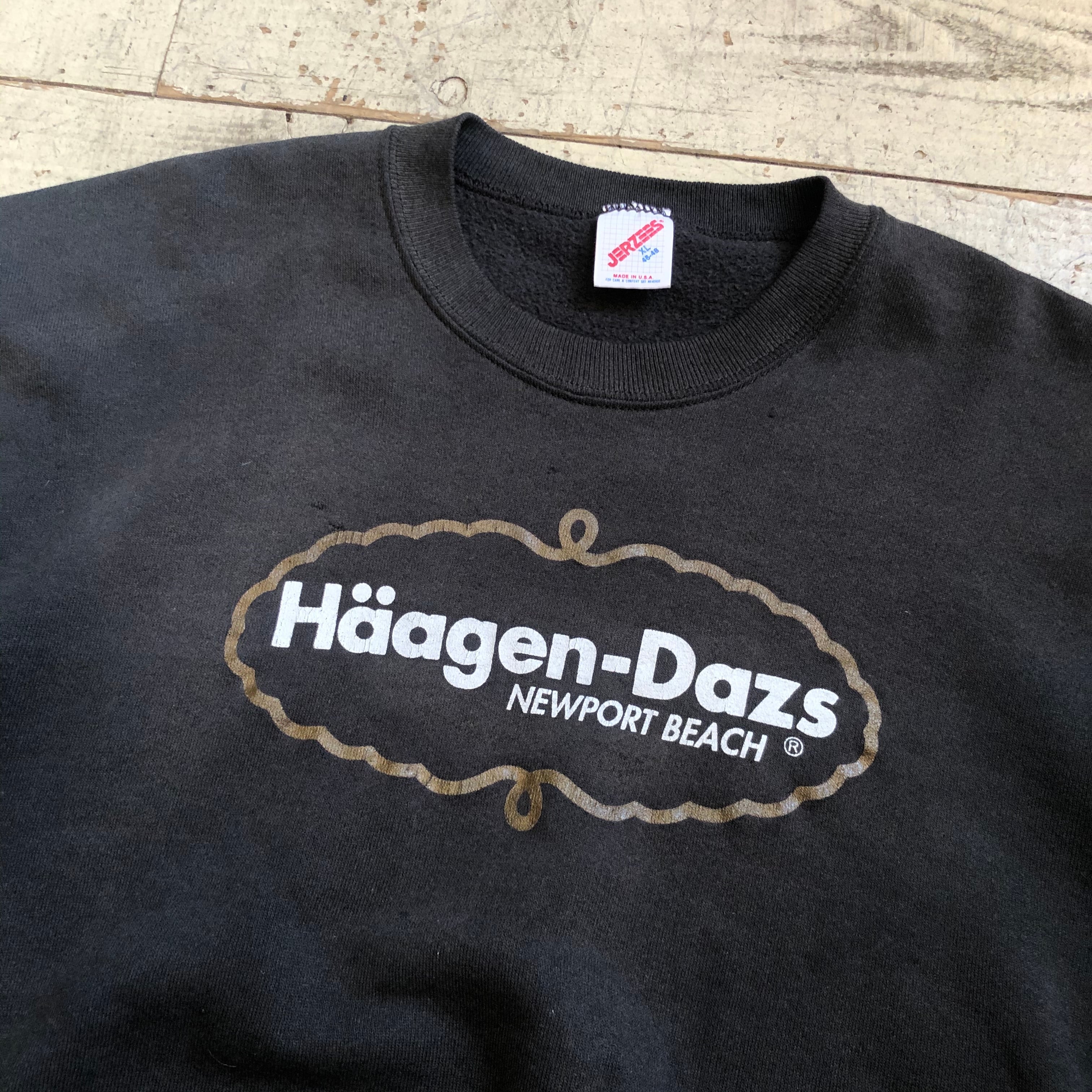 90s vintage Häagen-Dazs Logo sweat