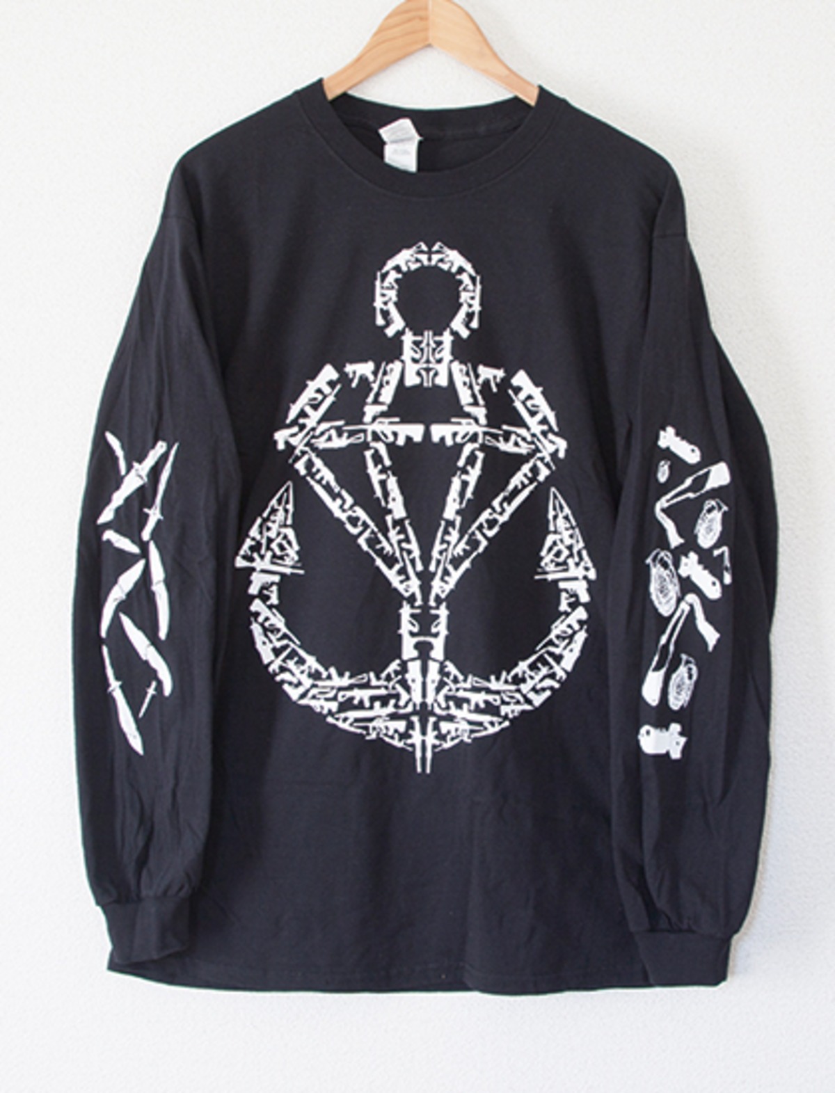 STAY SICK CLOTHING】Weapons Long Sleeve (Black) | NM Merch