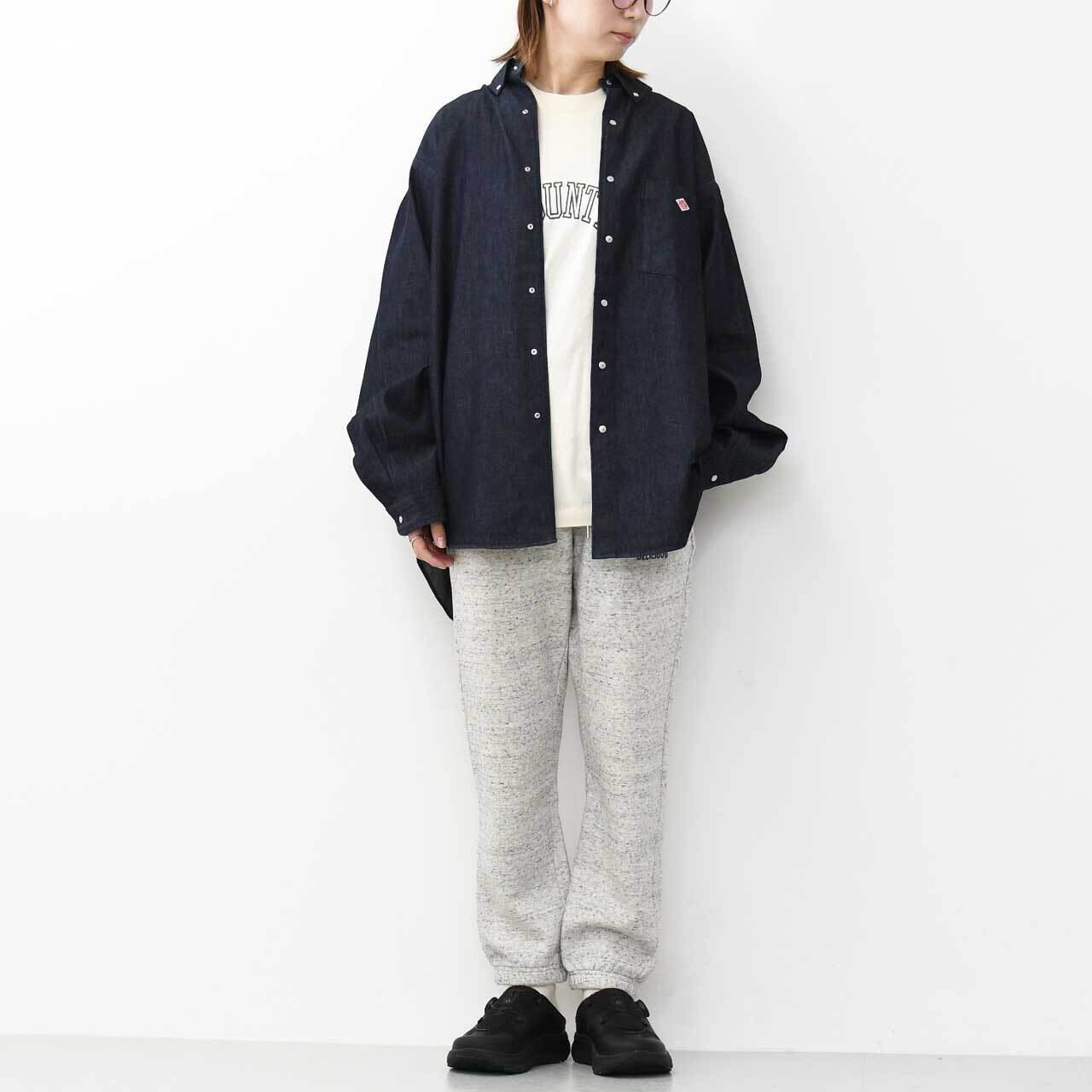 DANTON [ダントン] M DENIM DUNGAREE B.D SHIRT [DT-B0293DUG] デニム