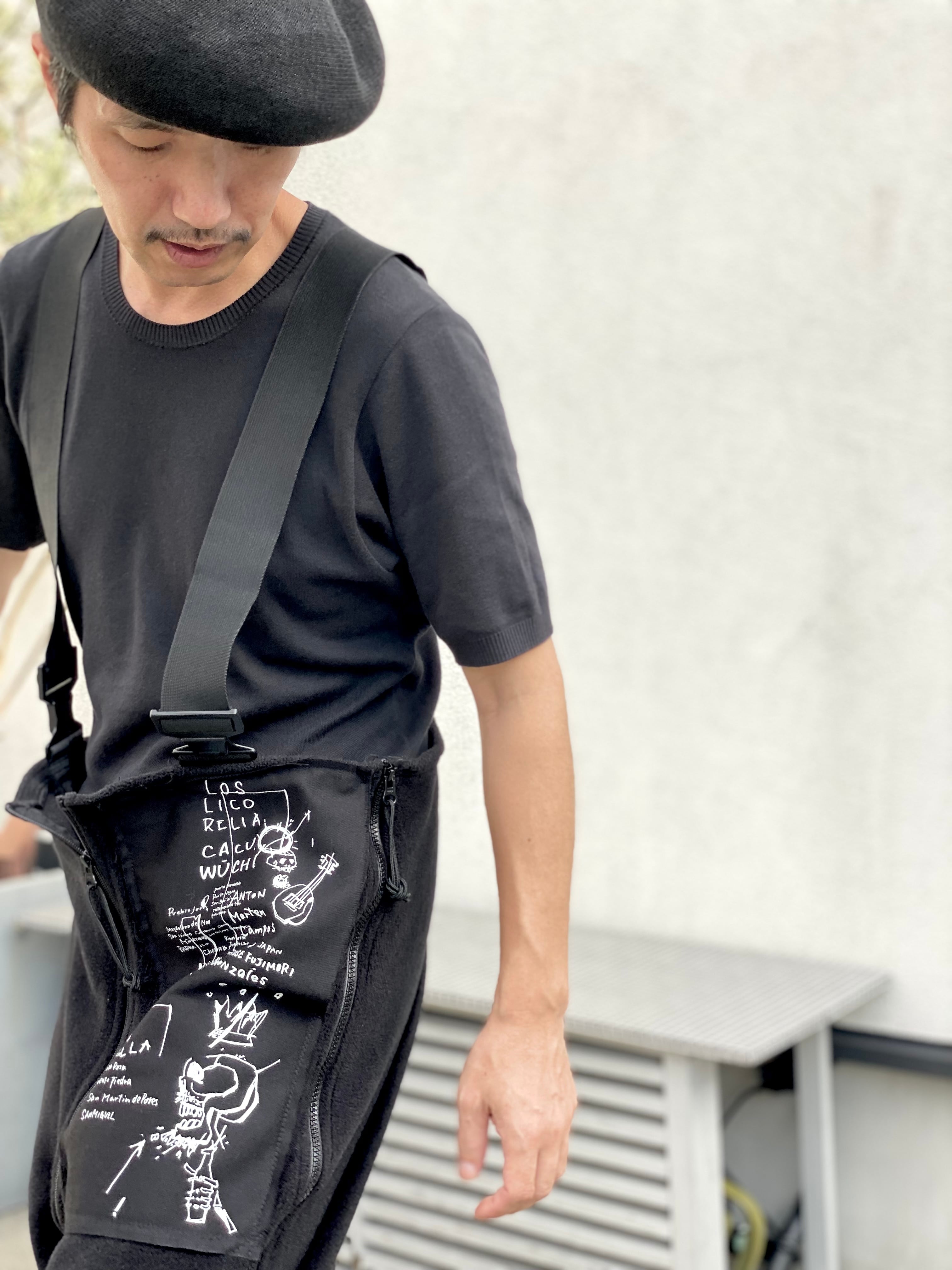 PRE リメイクフリースオーバーオール