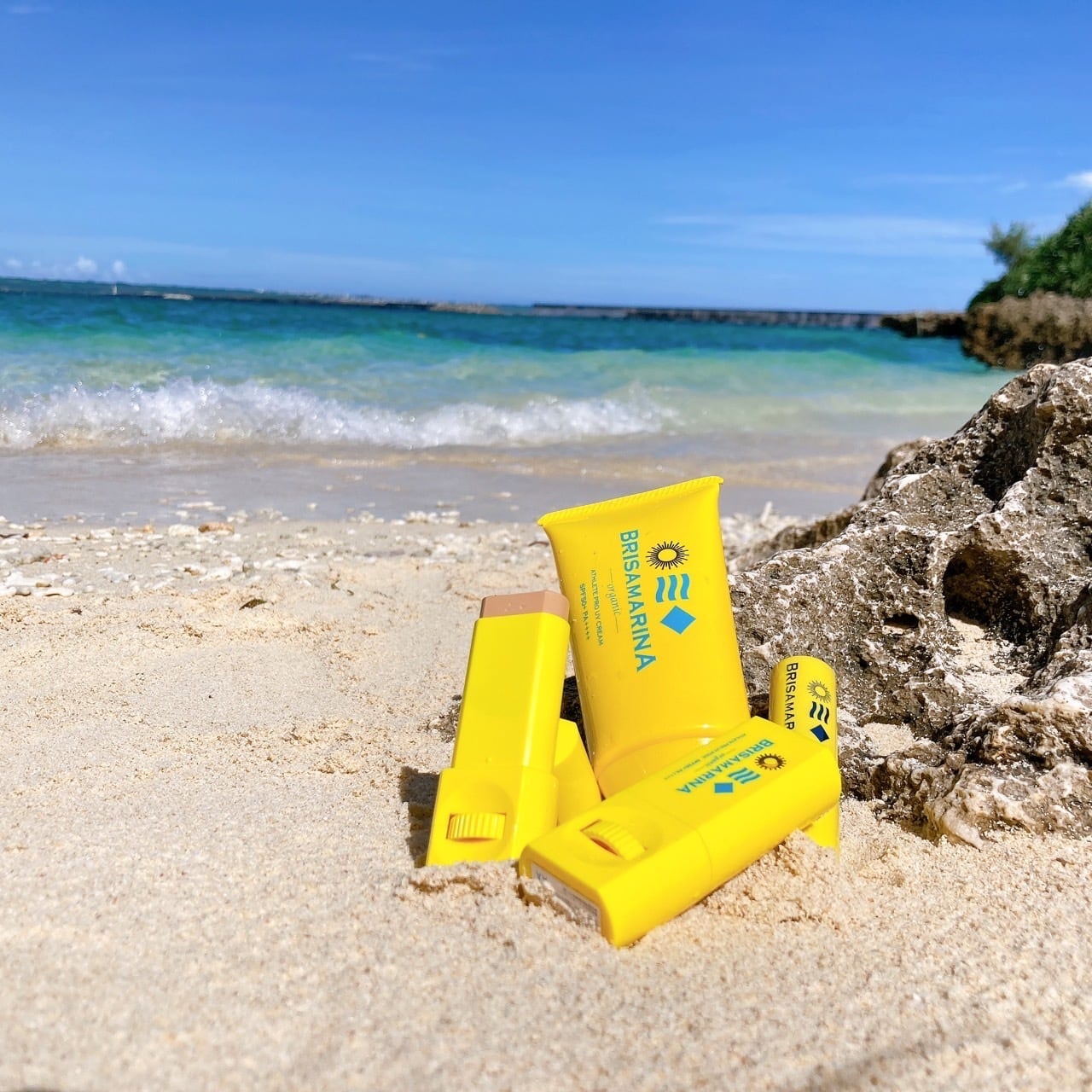 日焼け止めUVリップ アスリートプロモデル 3.3g -BRISA MARINA(ブリサ