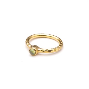 SINGLE PETIT STONE NON-ADJUSTABLE RING 076