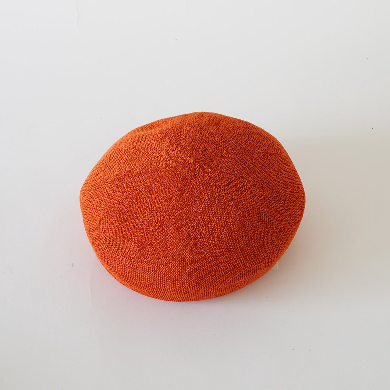 Cookie ASA -麻の糸で制作した大ぶりなベレー帽- | poanca