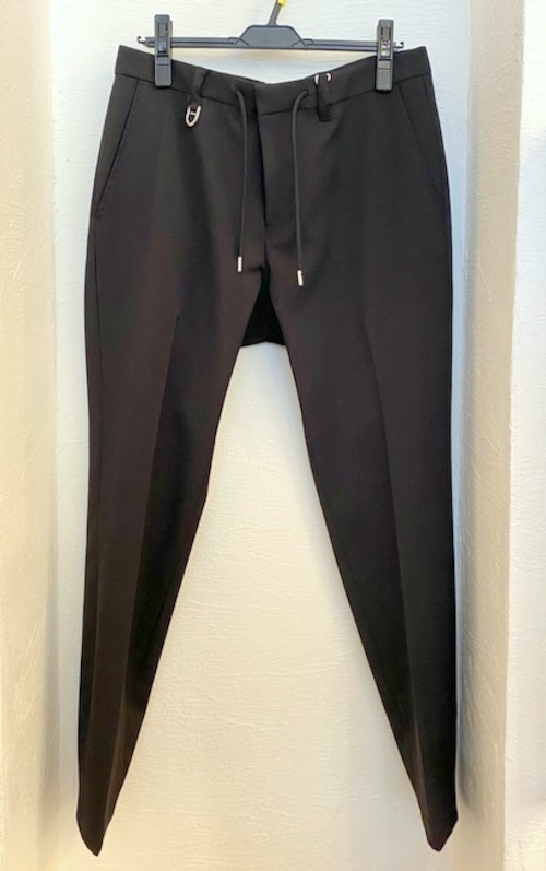 Stretch Slacks Pants　Black