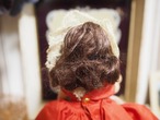 薔薇のつぼみリボンと赤のドレス　「Nancy Ann Story Book Doll」（ヘア粉浮きあり） 画像12
