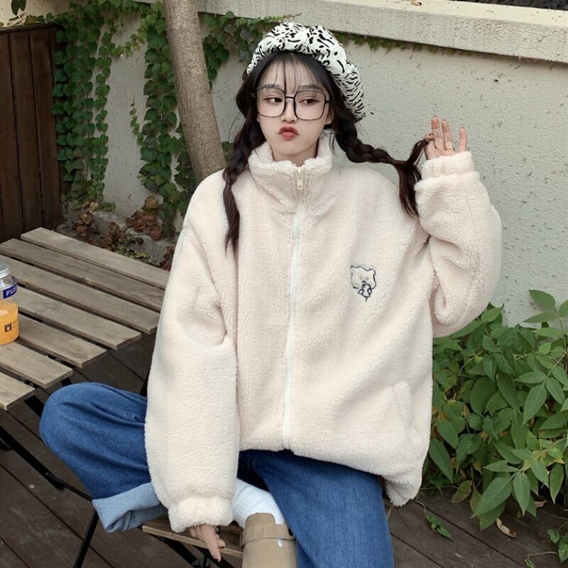 ウールコート ウィンタールーズ レッド コットン 刺繍 冬物 萌量不足43963308226