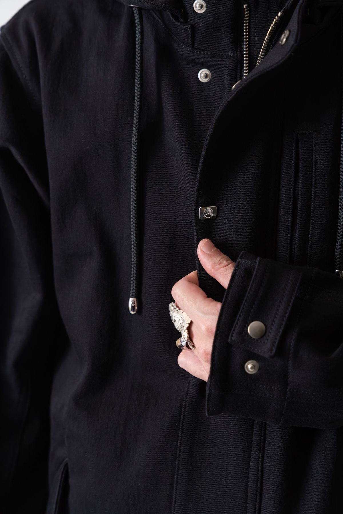 新作入荷｜極数量限定】オールウェザーデニムコート-BLACK- / ALL