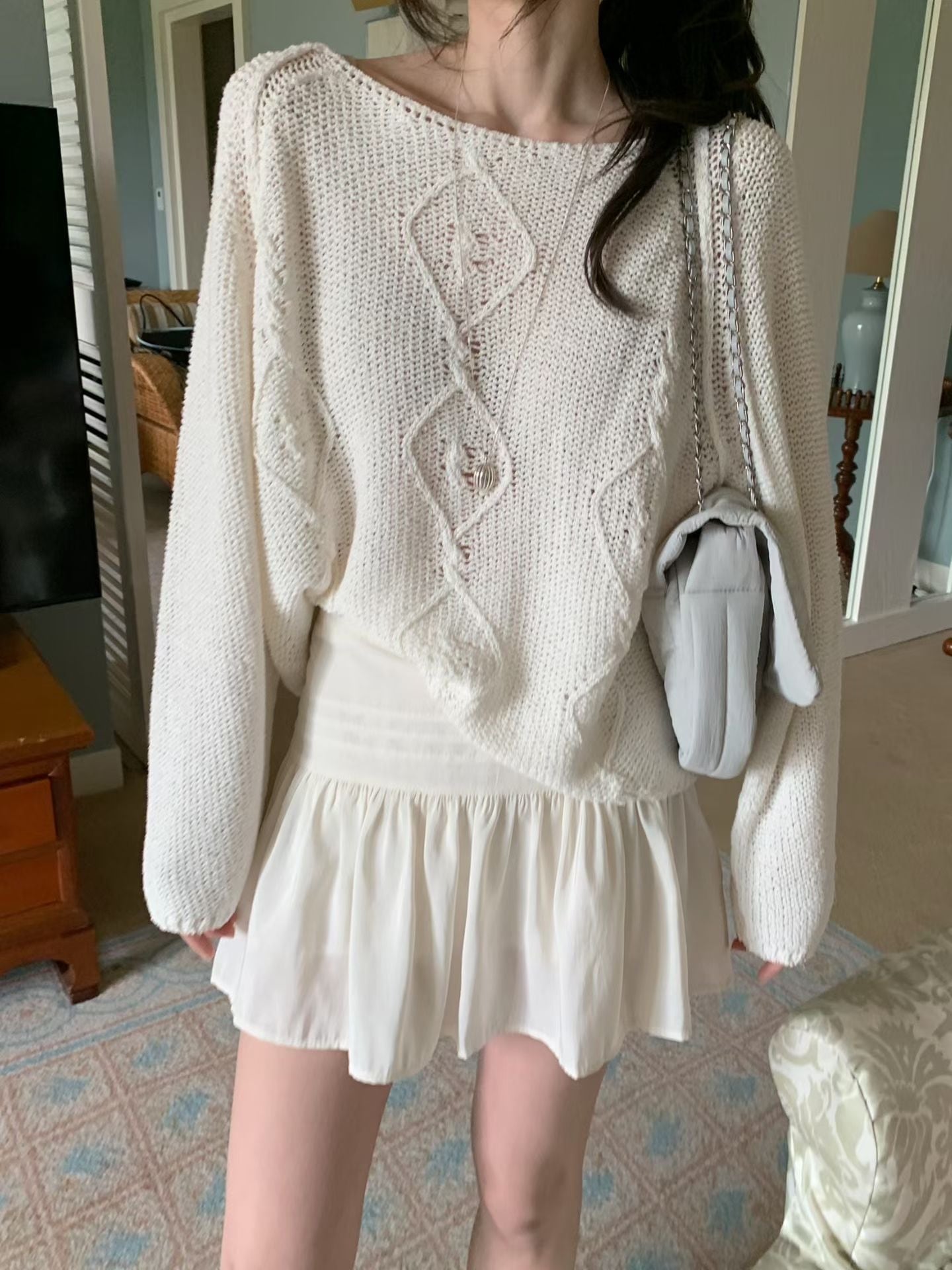 (予約)mellounge / Someday Skirt / 2color