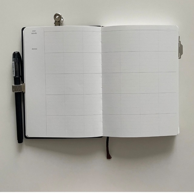 OKTO 〔Et cetera Diary-Black／Dark brown-〕