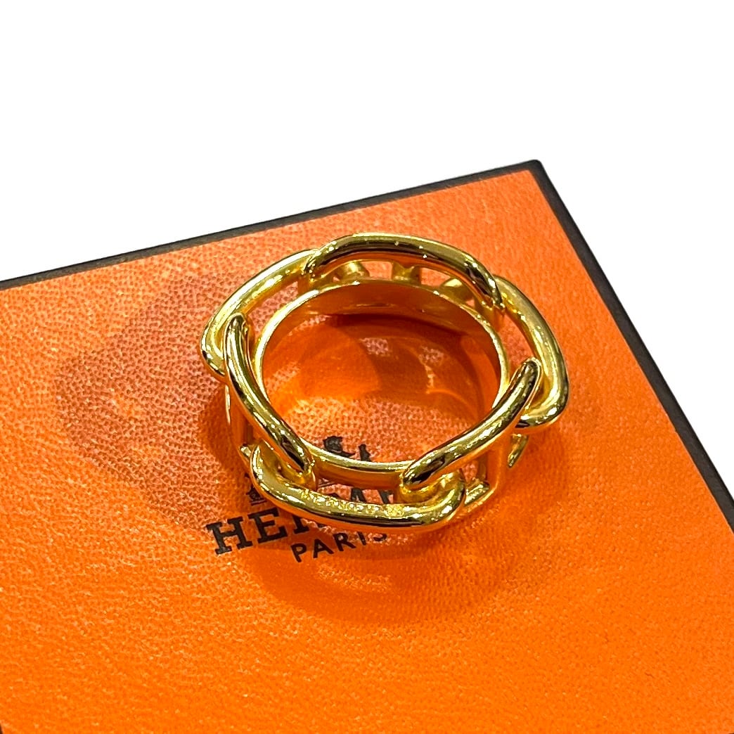 HERMES 】 2717 VINTAGE エルメス シェーヌダンクルスカーフリング