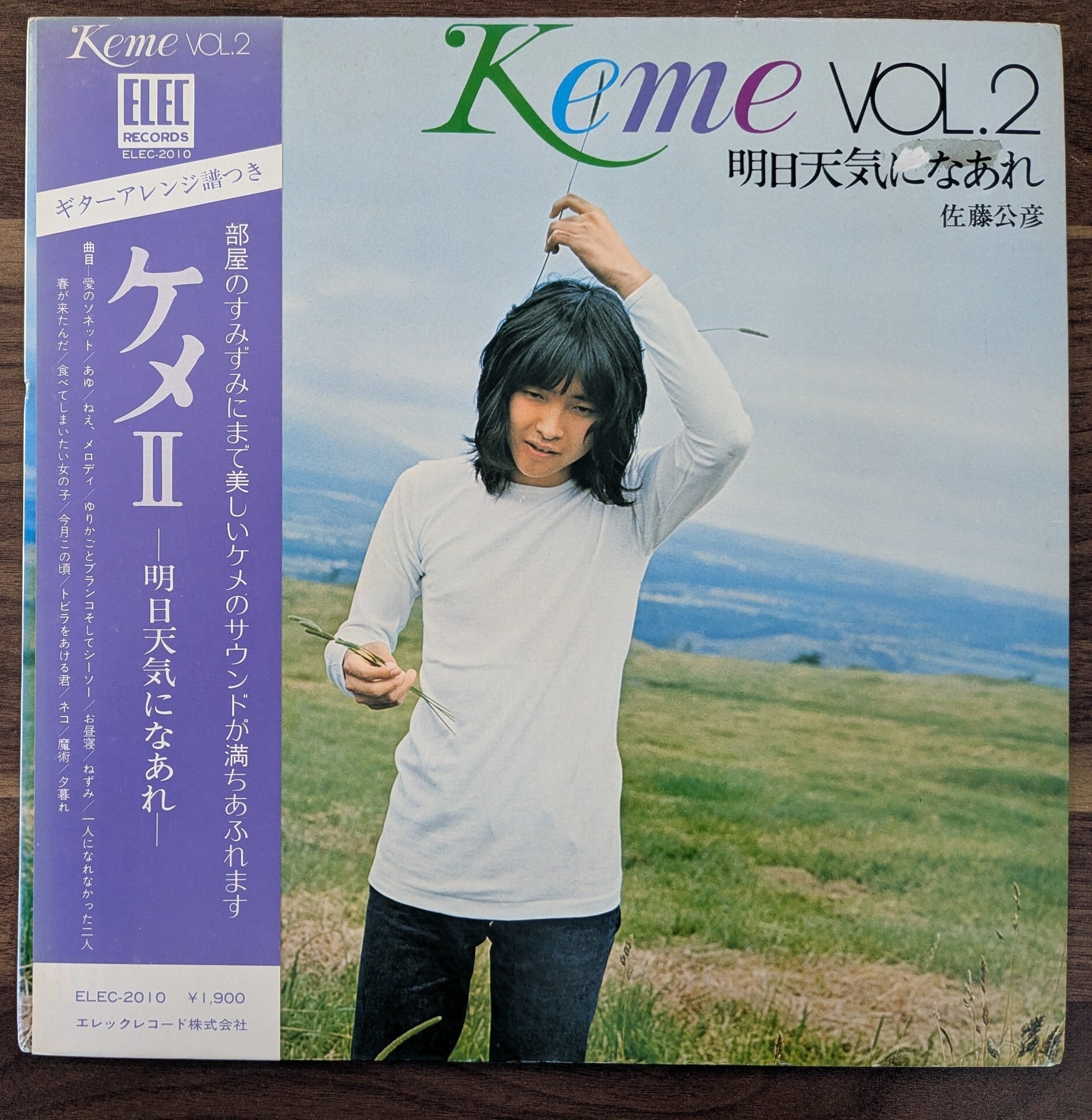 佐藤佑介「五線紙からはみ出た僕の詩」：LPレコード | 音とこだま