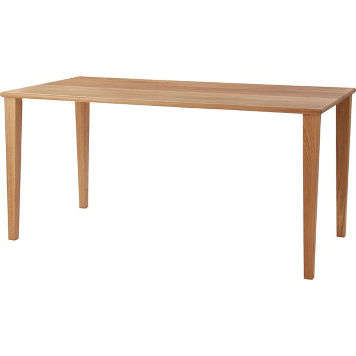 ダイニングテーブル 天然木 オーク ウレタン塗装