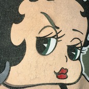 【BETTY BOOP】ベティ・ブープ "CAMO PANTS / GIRLS RULE" 90's Vintage Tシャツ