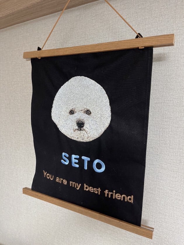 うちのこタペストリー