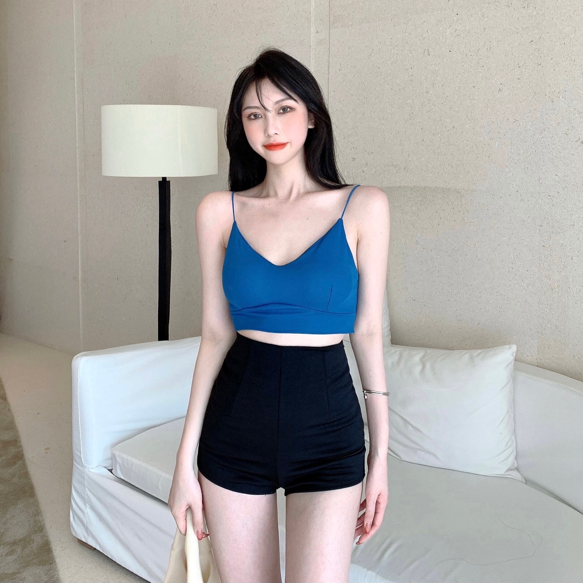 ブラックカジュアルショーツ サマー 夏物 ブルマー ドラファッションホール95463931170