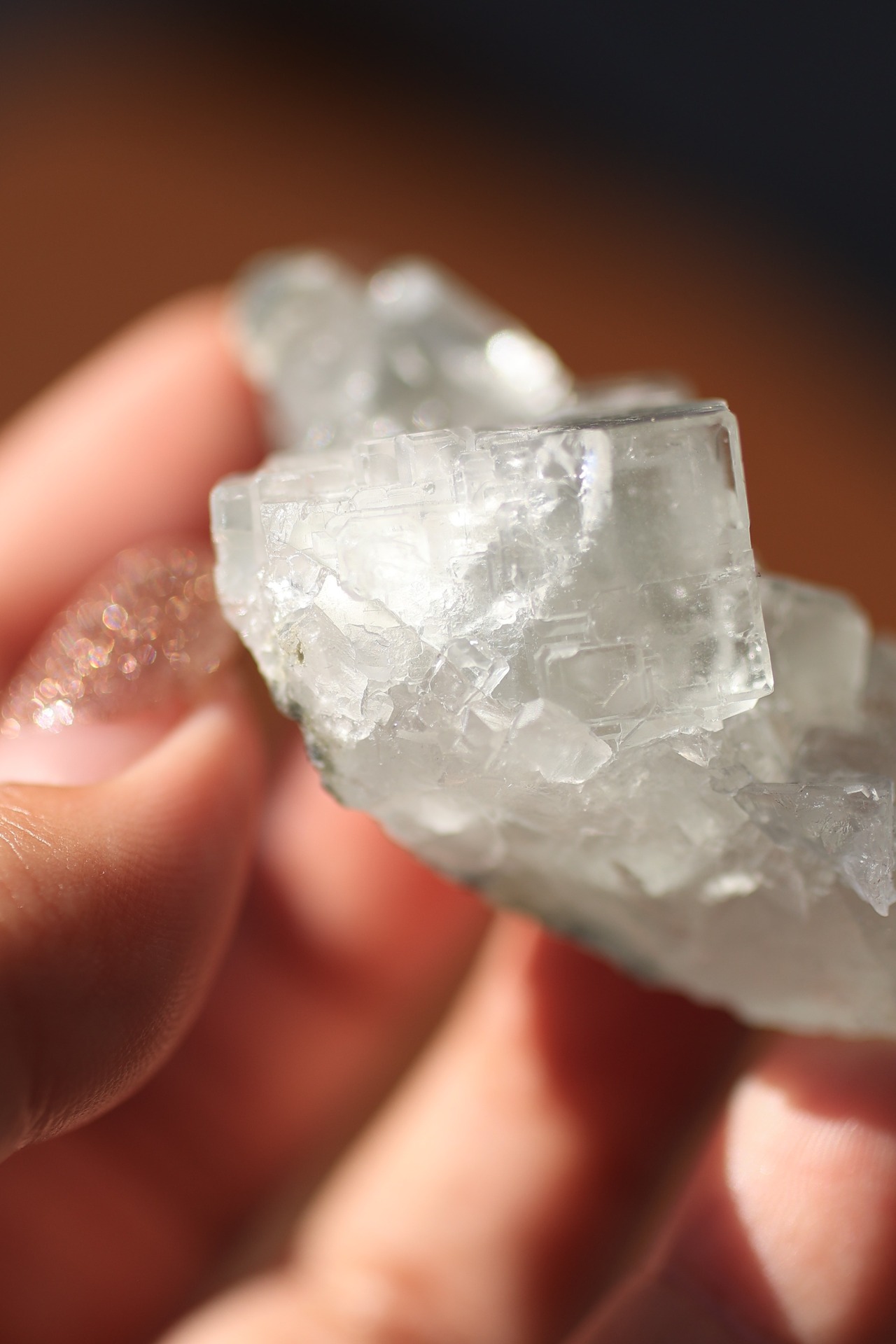 フローライト「雪の露」Fluorite ◇ 天然石・鉱物・パワーストーン・原石 | st00406