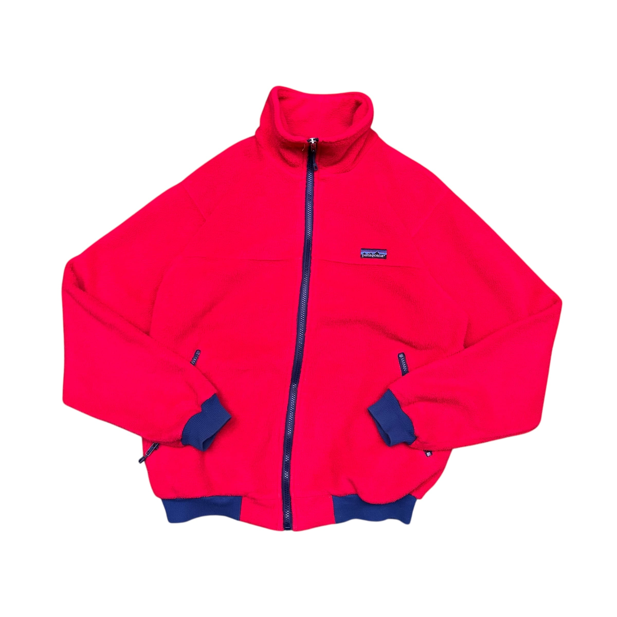 【古着】80's Patagonia Fleece Jacket(Red)
