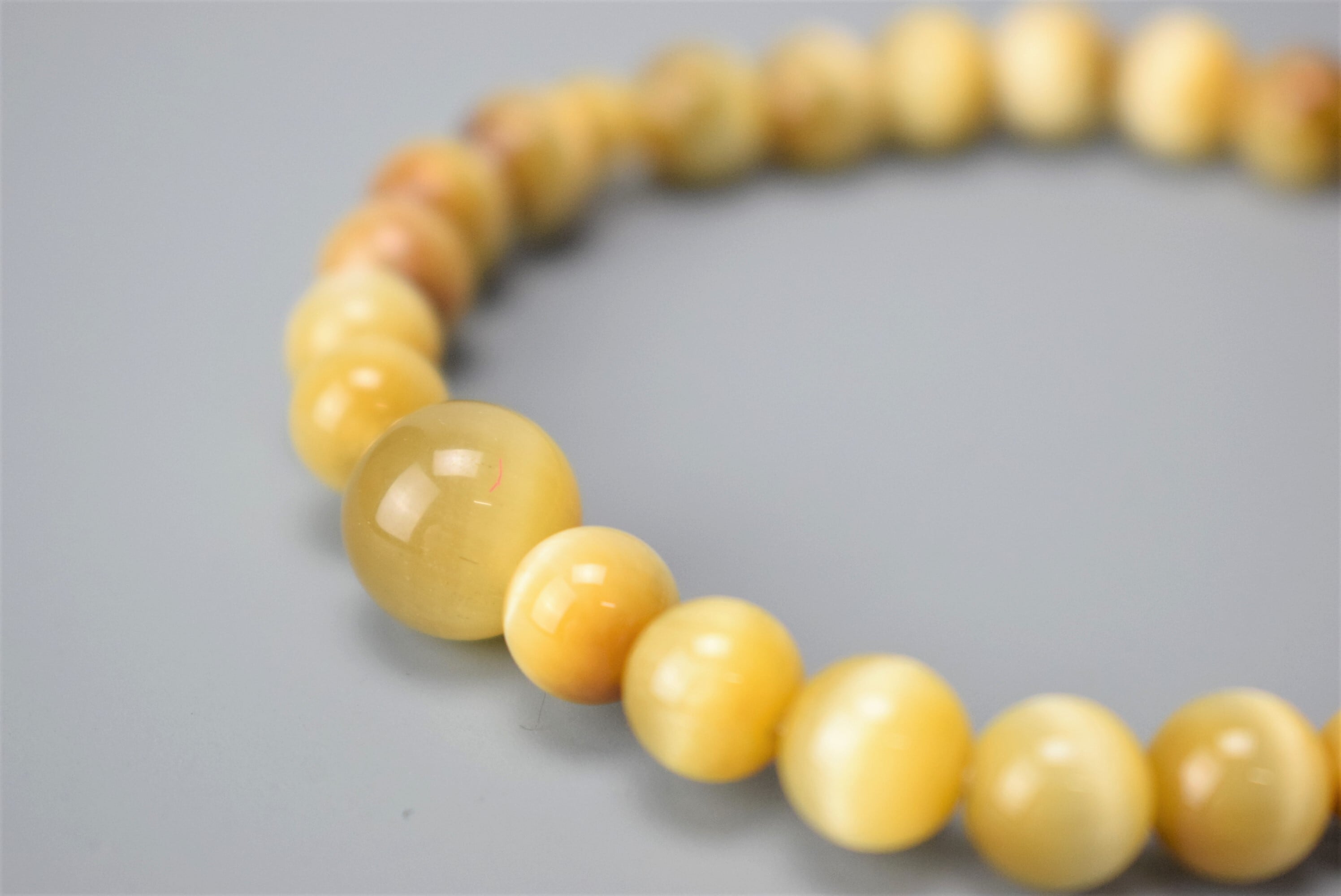 腕輪念珠ブレスレット ヤシ・虎目石 | ささき仏壇店