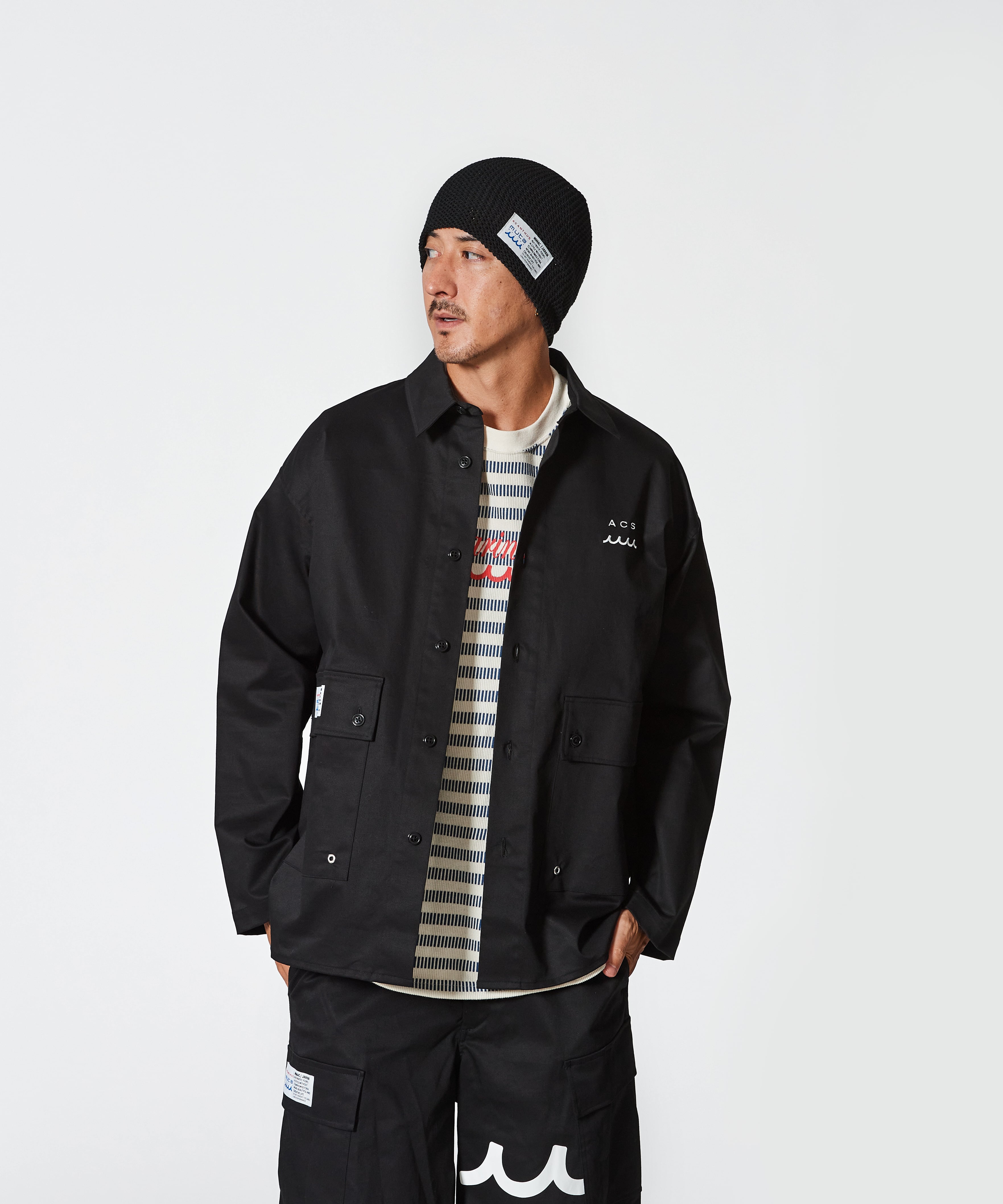 muta MARINE × ACANTHUS ミリタリーシャツジャケット | ACANTHUS